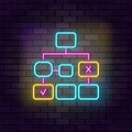 Algorithm, structure, tree vector icon on transparent background. Outline Algorithm, structure, tree vector icon.