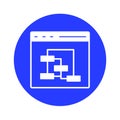 Algorithm Vector icon which can easily modify or edit . Royalty Free Stock Photo