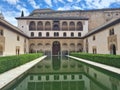 Alhambra Alcazaba Castle Towers Ruins Granada Andalusia Spain Royalty Free Stock Photo