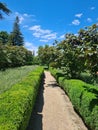 Alhambra Alcazaba Castle Towers Ruins Granada Andalusia Spain Royalty Free Stock Photo