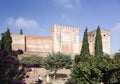 Alhambra Alcazaba Royalty Free Stock Photo
