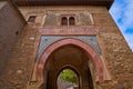 Alhambra arch Puerta del vino in Granada