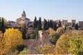 Alhambra castle in Granada, Andalucia, Spain