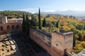 Alhambra castle in Granada, Andalucia, Spain