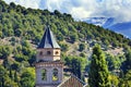 Alhambra Church Farm Mountains Granada Andalusia Spain