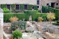 Alhambra Courtyard Royalty Free Stock Photo