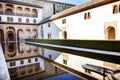 Alhambra Courtyard Myrtles Pool Granada Andalusia Spain Royalty Free Stock Photo