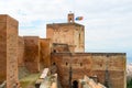 Alhambra fortress day view, Granada, Espana