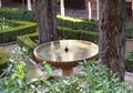 Alhambra Fountain Garden Granada Andalusia Spain