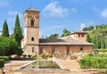 Alhambra garden, Granada, Spain