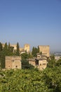 Alhambra, Generalife and Albayzin (Generalife y AlbaicÃÂ­n de Granada), UNESCO site, Granada, Andalusia, Spain