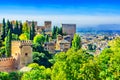 Alhambra, Granada, Andalusia,Spain, Europe Royalty Free Stock Photo