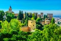 Alhambra, Granada, Andalusia,Spain Royalty Free Stock Photo
