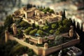 The Alhambra in Granada, Spain: A Miniature World. Perfect for Postcards and Travel Brochures.