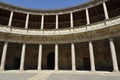 Alhambra, Palace of Carlos V, Granada, Spain Royalty Free Stock Photo