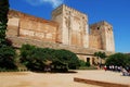 Alhambra Palace Castle, Granada. Royalty Free Stock Photo