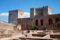 Alhambra Palace castle, Granada. Royalty Free Stock Photo