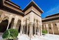 Alhambra palace, Granada, Andalusia, Spain. Royalty Free Stock Photo