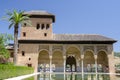 Alhambra palace in Granada Royalty Free Stock Photo