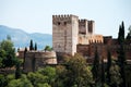 Alhambra Palace, Granada. Royalty Free Stock Photo