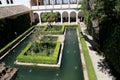 Alhambra Palace - medieval moorish castle in Granada, Andalusia, Spain