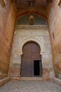 Alhambra Puerta de la Justicia in Granada Royalty Free Stock Photo