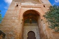 Alhambra Puerta de la Justicia in Granada Royalty Free Stock Photo