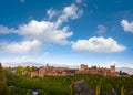 Alhambra sunrise light in Granada of Spain