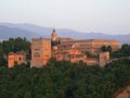 Alhambra sunsetdetail