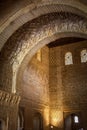 Alhambra, Torre de Comares, rich decoration in entrance