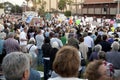 Alhambra Town Hall on Healthcare Reform Royalty Free Stock Photo