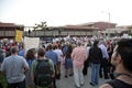 Alhambra Town Hall on Healthcare Reform Royalty Free Stock Photo