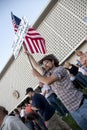 Alhambra Town Hall on Healthcare Reform Royalty Free Stock Photo