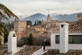 Alhambra view from Albaicin in Granada