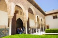 Alhambra visitors Royalty Free Stock Photo