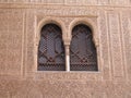 Alhambra Windows Royalty Free Stock Photo