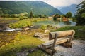 Ali-Pasha Springs in Montenegro Royalty Free Stock Photo