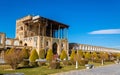 Ali Qapu Palace on Naqsh-e Jahan Square in Isfahan Royalty Free Stock Photo