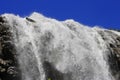 Alibek waterfall. Dombay mountains Royalty Free Stock Photo