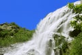 Alibek Waterfall. Dombay Mountains. The Northern Caucas Royalty Free Stock Photo