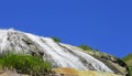 Alibek Waterfall. Dombay Mountains. The Northern Caucas landscapes Royalty Free Stock Photo