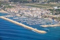 Alicante coast, airview. Spain coast