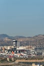 Alicante/Elche International Airport in a sunny day Royalty Free Stock Photo