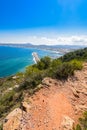 Alicante Javea harbour beach cityscape view