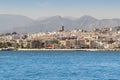 Alicante Javea village view from mediterranean sea