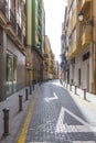 Alicante, Spain 03 25 2020 Empty streets in spain and Europe. During quarantine. Stay at home concept. Empty city under Royalty Free Stock Photo