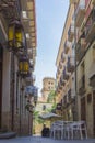 Alicante, Spain 03 25 2020 Empty streets in spain and Europe. During quarantine. Stay at home concept. Empty city under Royalty Free Stock Photo