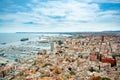 Alicante, Spain. View over the city Royalty Free Stock Photo
