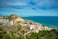 Alicante, Spain. View over the city from the Castle Royalty Free Stock Photo