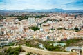 Alicante, Spain. View over the city from the Castle Royalty Free Stock Photo